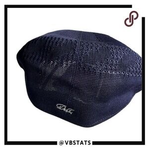 Dobbs Deep Navy Blue Newsboy Hat in Size Medium‎